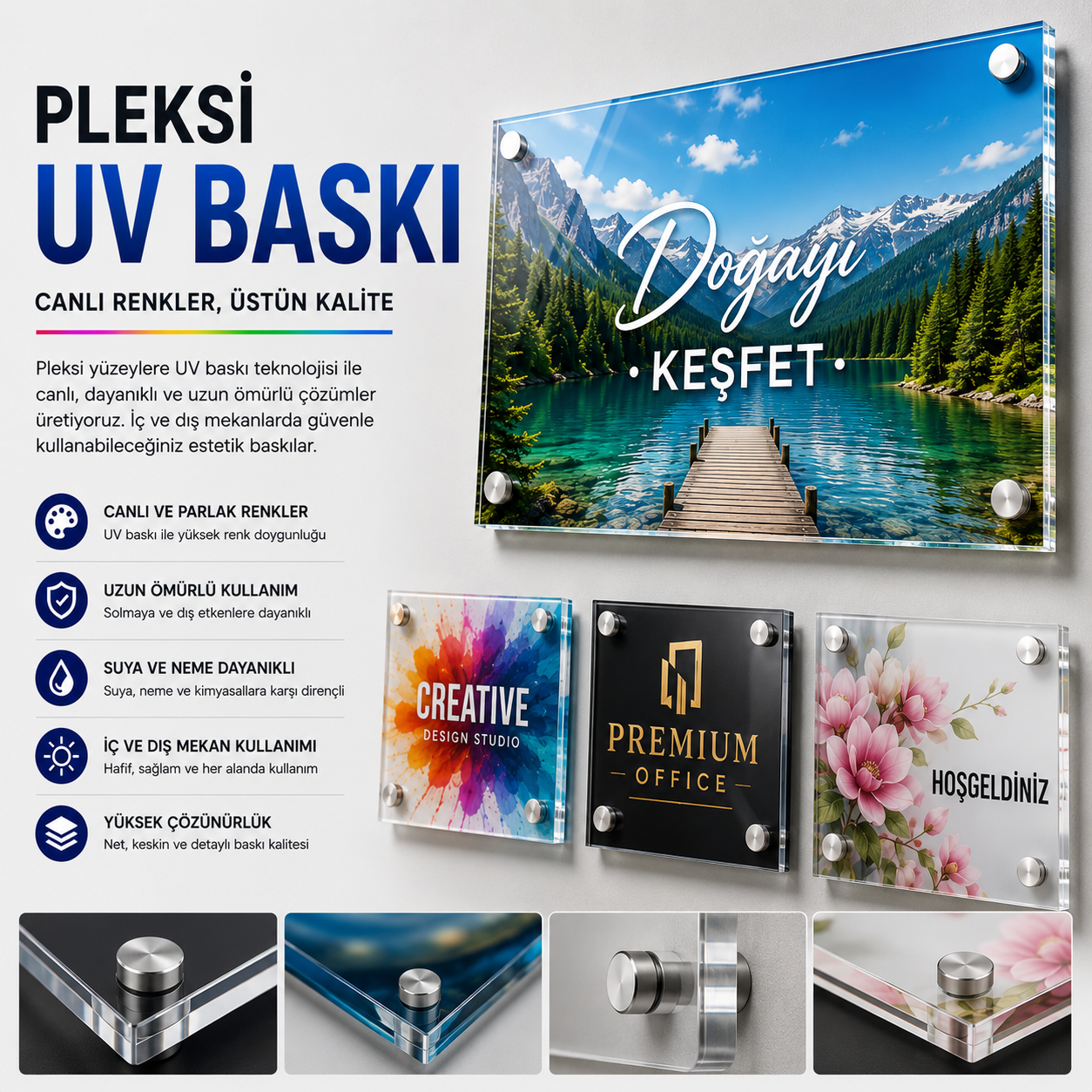 Pleksi UV Baskı