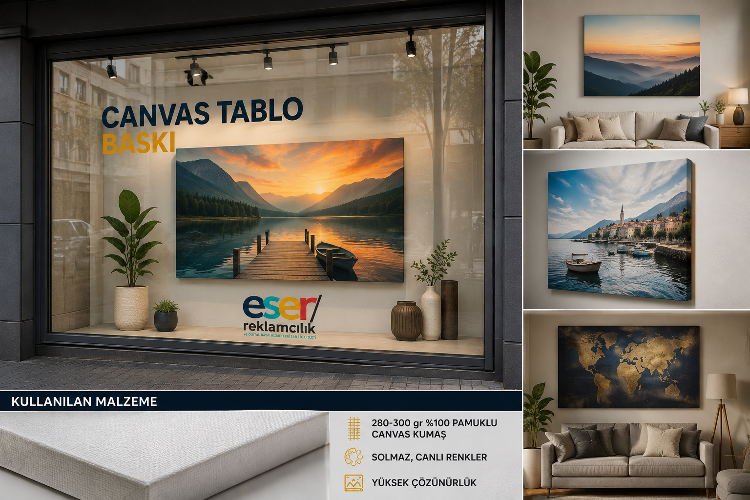 Canvas kanvas baskı İstanbul
