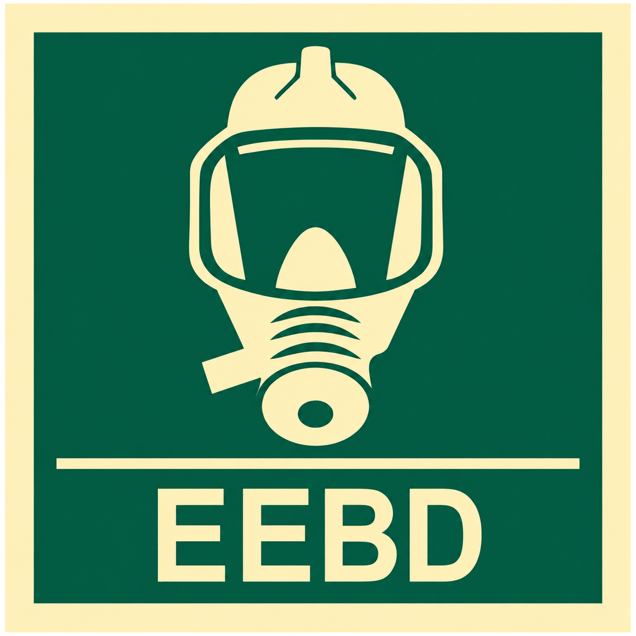 IMO EEBD Sign