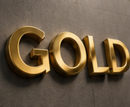 Gold Krom Harf