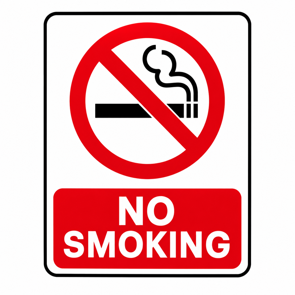 IMO No Smoking Sign