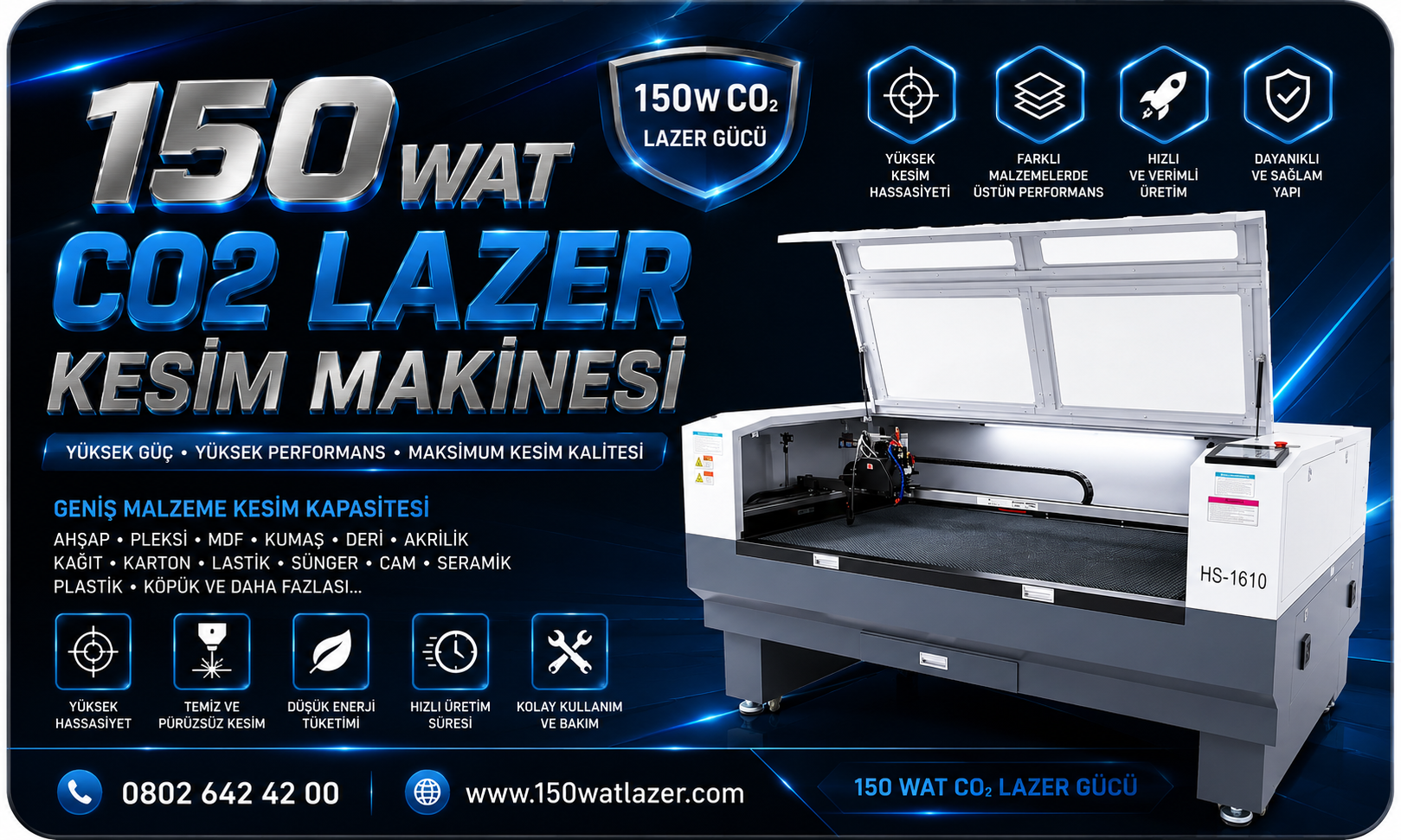 Lazer Kesim Makinası