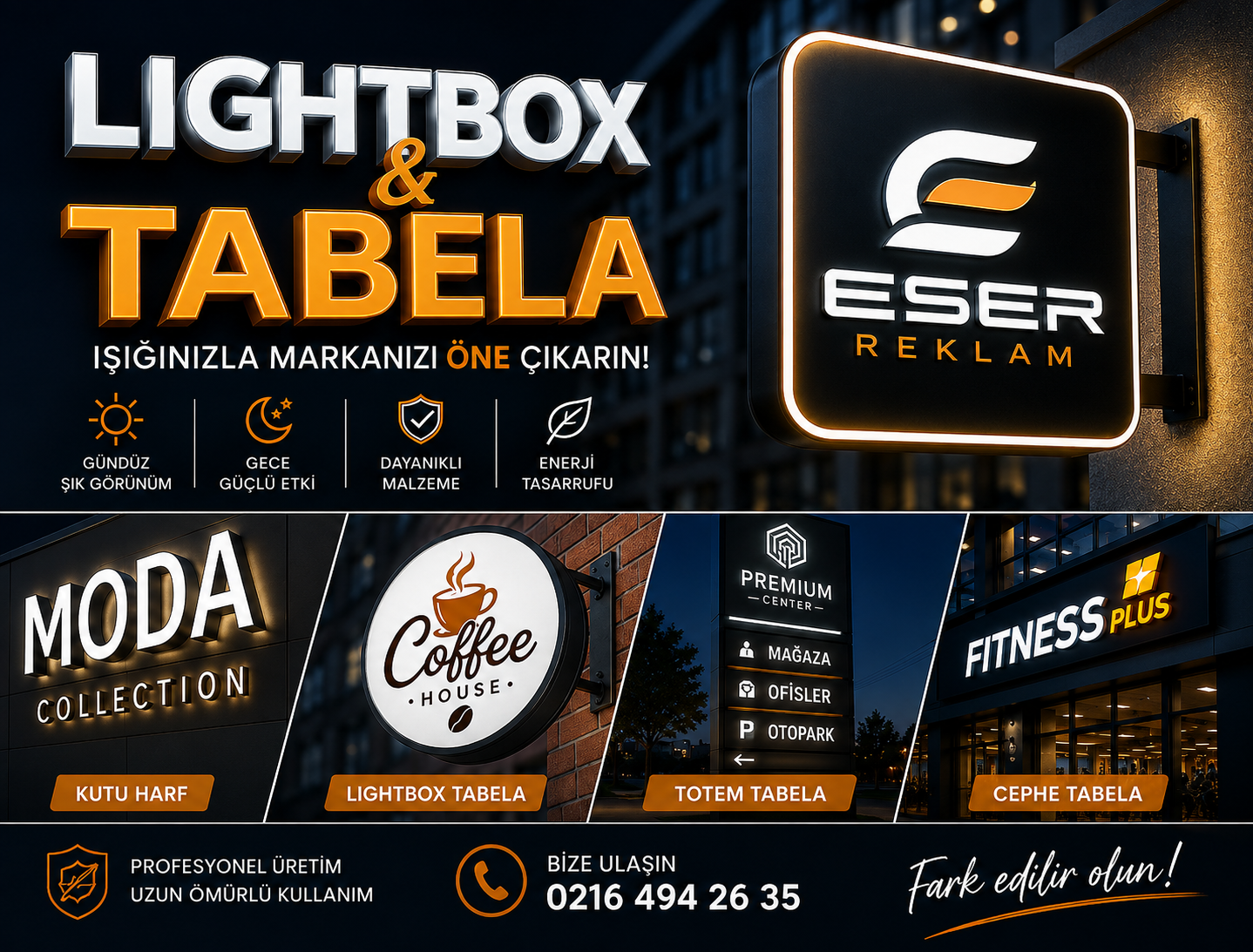 Lightbox kumaş baskı İstanbul