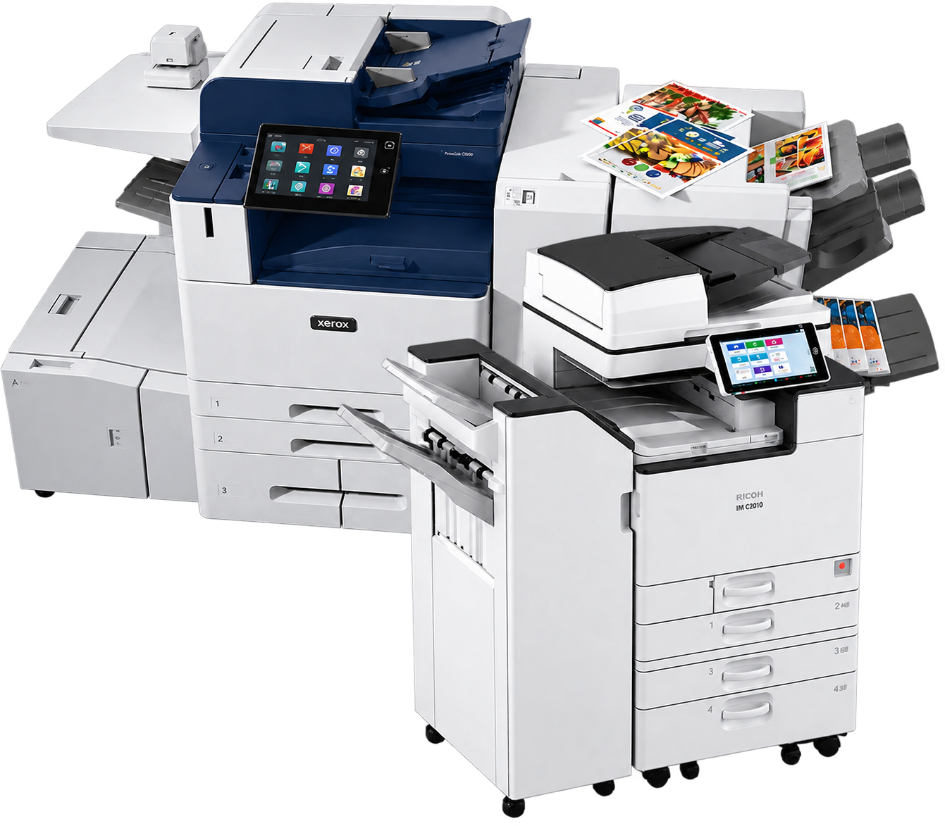 Eser Reklamcılık Xerox ve Ricoh Copy Center makineleri